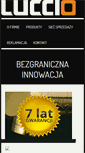 Mobile Screenshot of luccio.pl